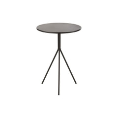Moderner Couchtisch aus schwarzem Metall