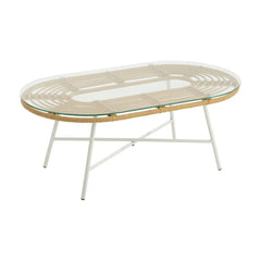Ovaler Outdoor-Couchtisch