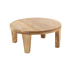 Table Basse Ronde Bois Naturel