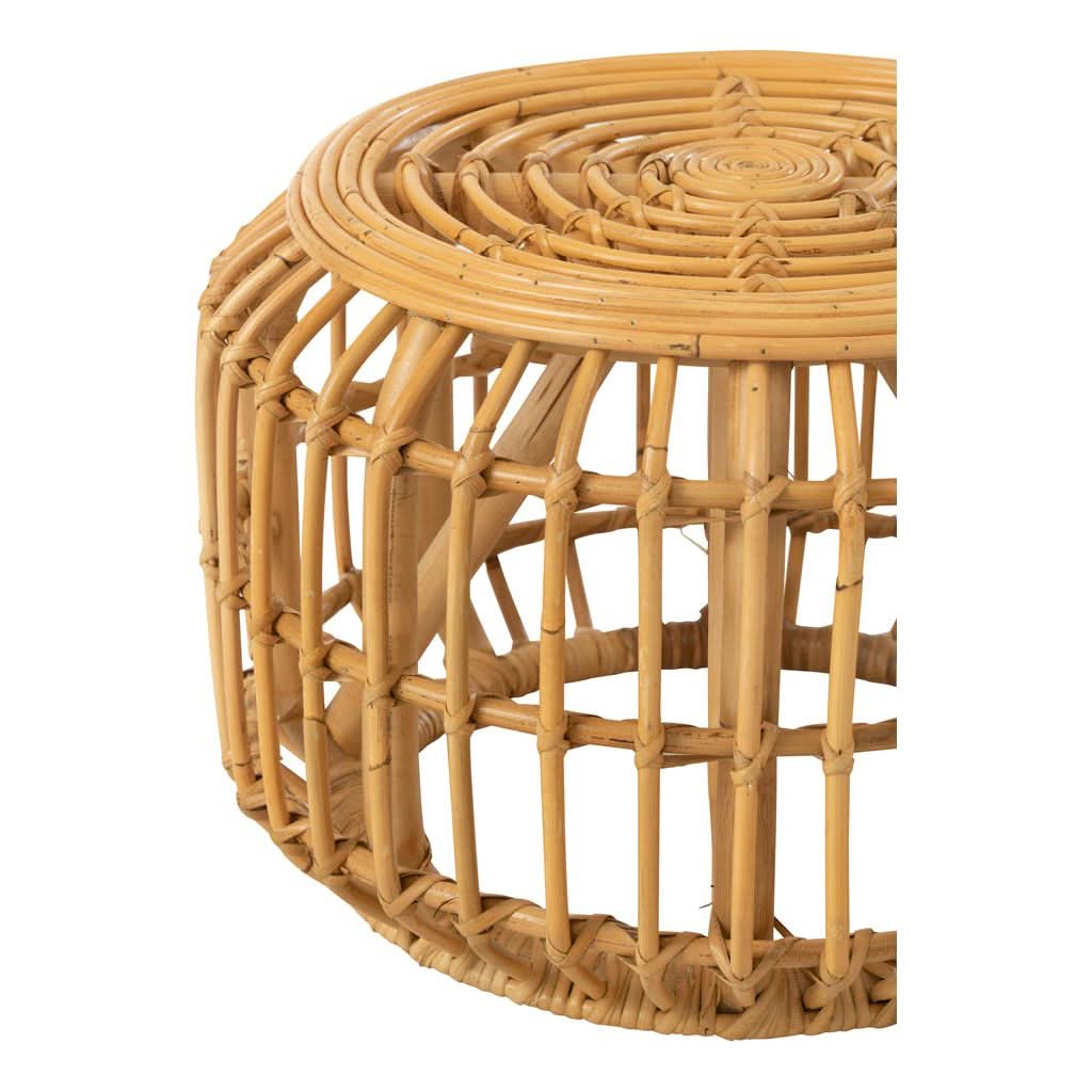 Couchtisch Harry aus natürlichem Rattan