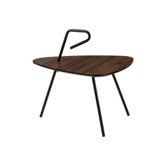 Couchtisch Dreieck abgerundet Holz