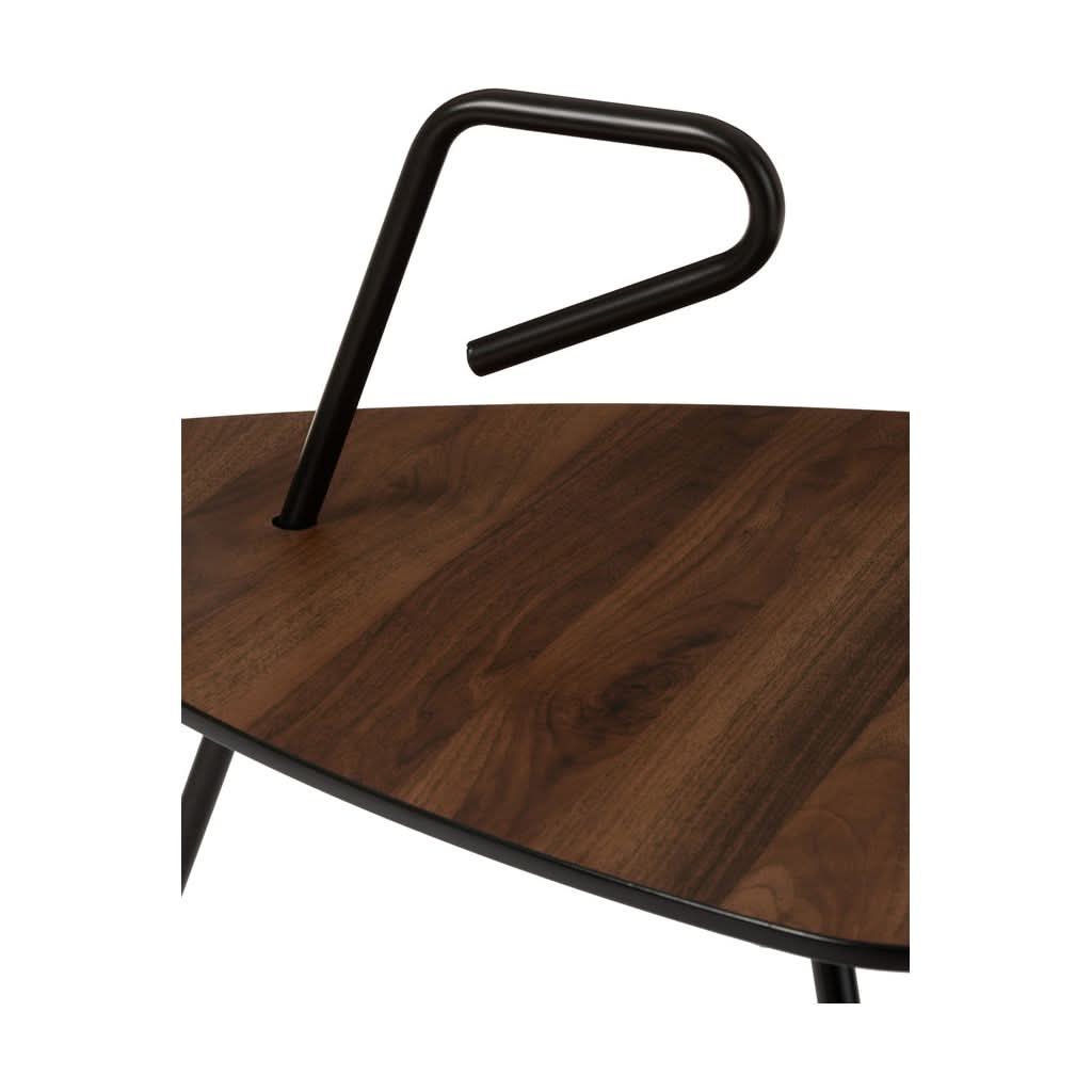 Couchtisch Dreieck abgerundet Holz