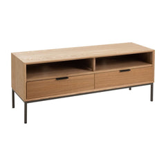 Couchtisch TV Holz Metall Natur
