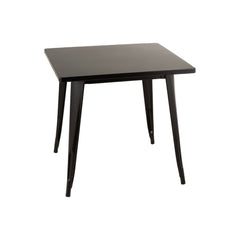 Bistrotisch Metall Schwarz modernes Design