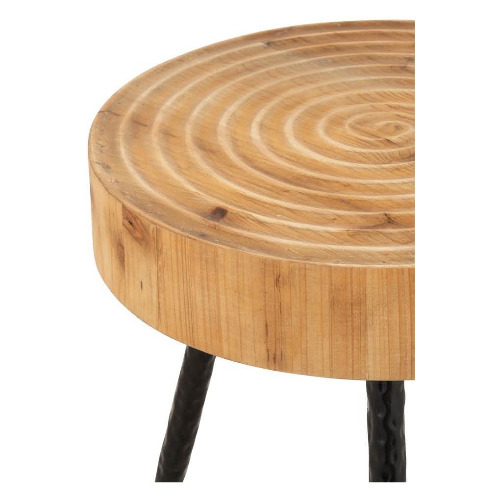 Tisch Kreise Holz Metall