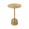 Beistelltisch Aluminium Gold
