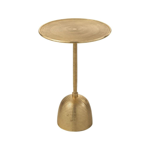 Beistelltisch Aluminium Gold