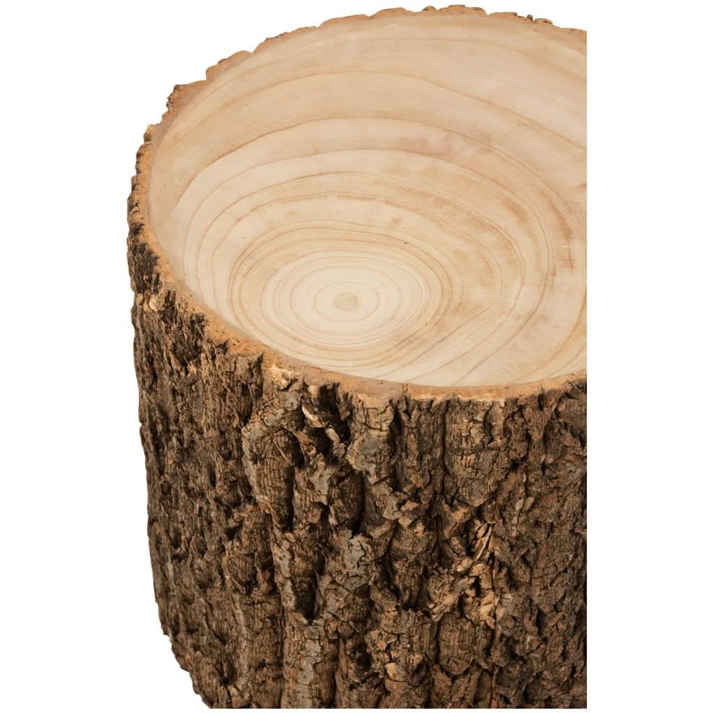 Beistelltisch aus natürlichem Paulownia-Holz