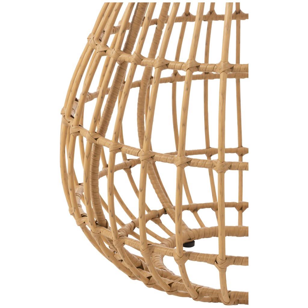 Beistelltisch aus natürlichem Rattan