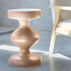 Beistelltisch Metall Rosa | Bora