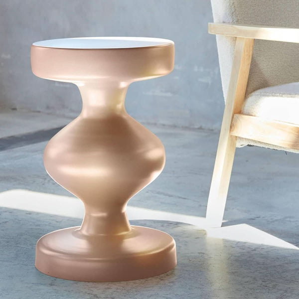Beistelltisch Metall Rosa | Bora