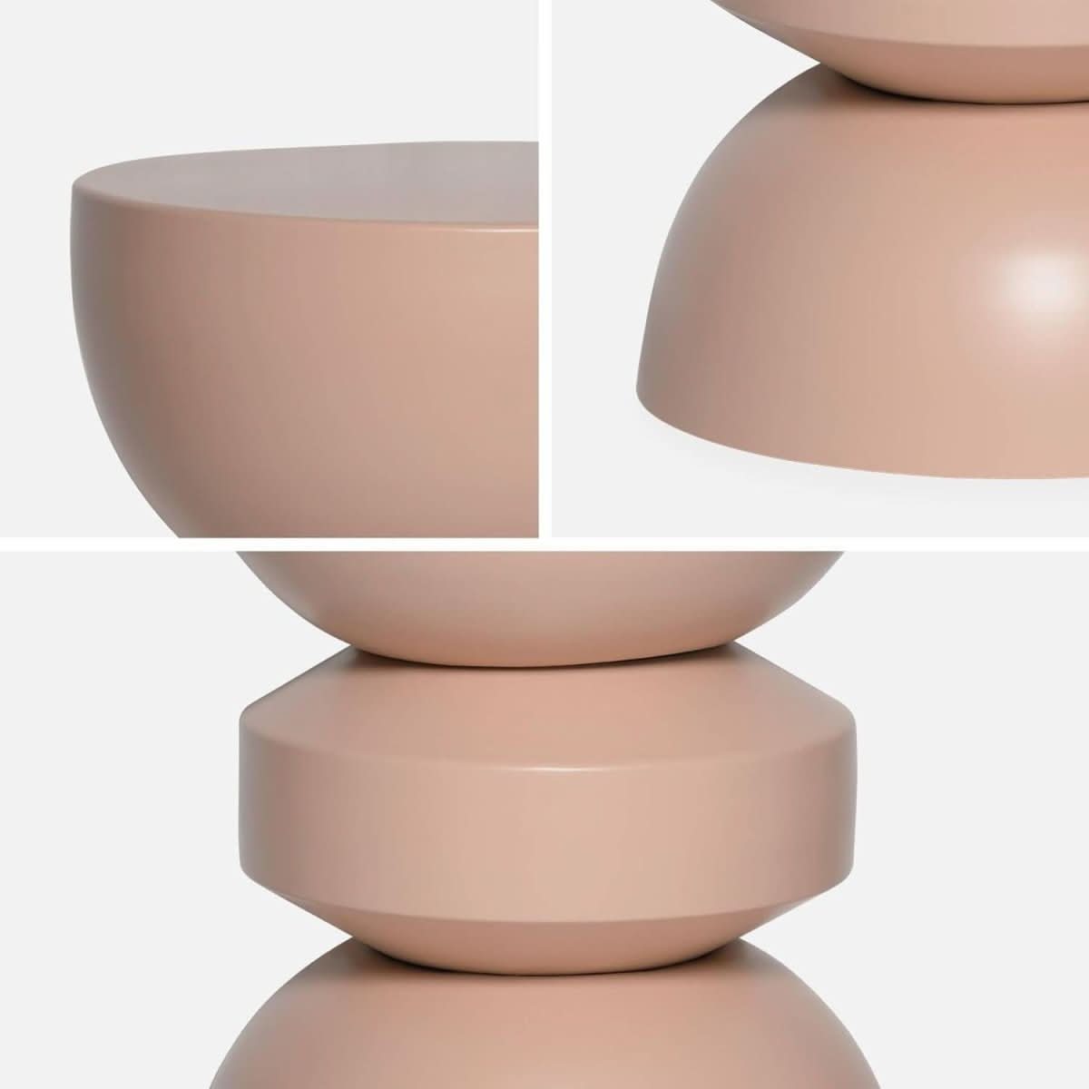 Table d'Appoint Métal Rose | Koala - Designix Table Basse