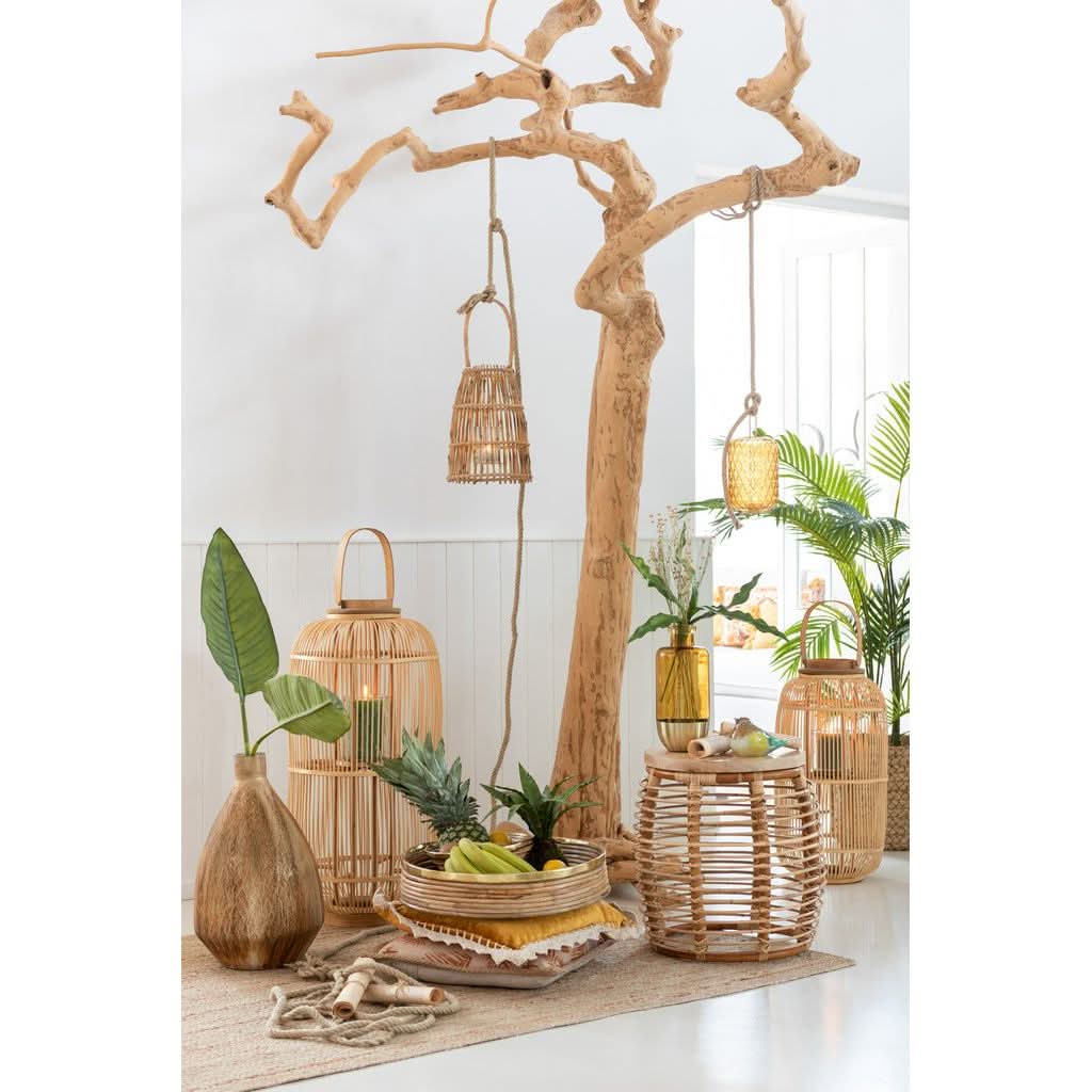 Table D'Appoint Rotin Naturel - Designix