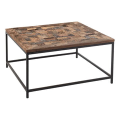 Tisch Mosaik Holz Altmetall