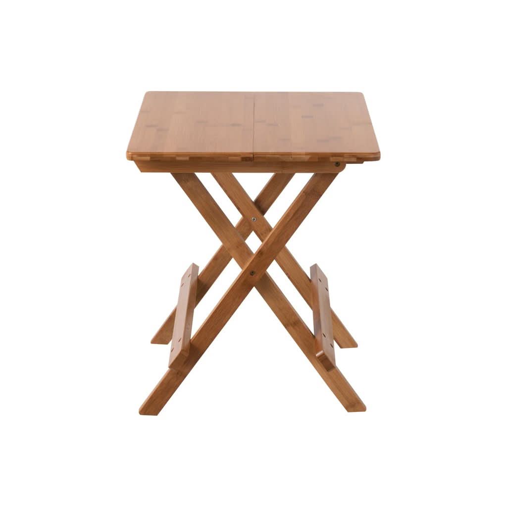 Table Pliable Bambou Naturel