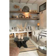 Table Racines Bois Teck Naturelle