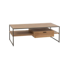 TV-Lowboard Natur Holz Metall
