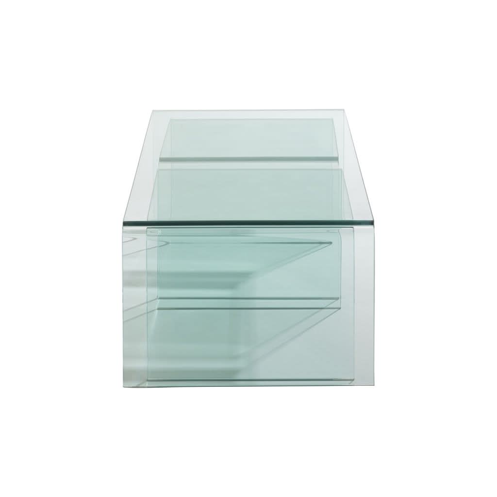 Couchtische aus transparentem Glas
