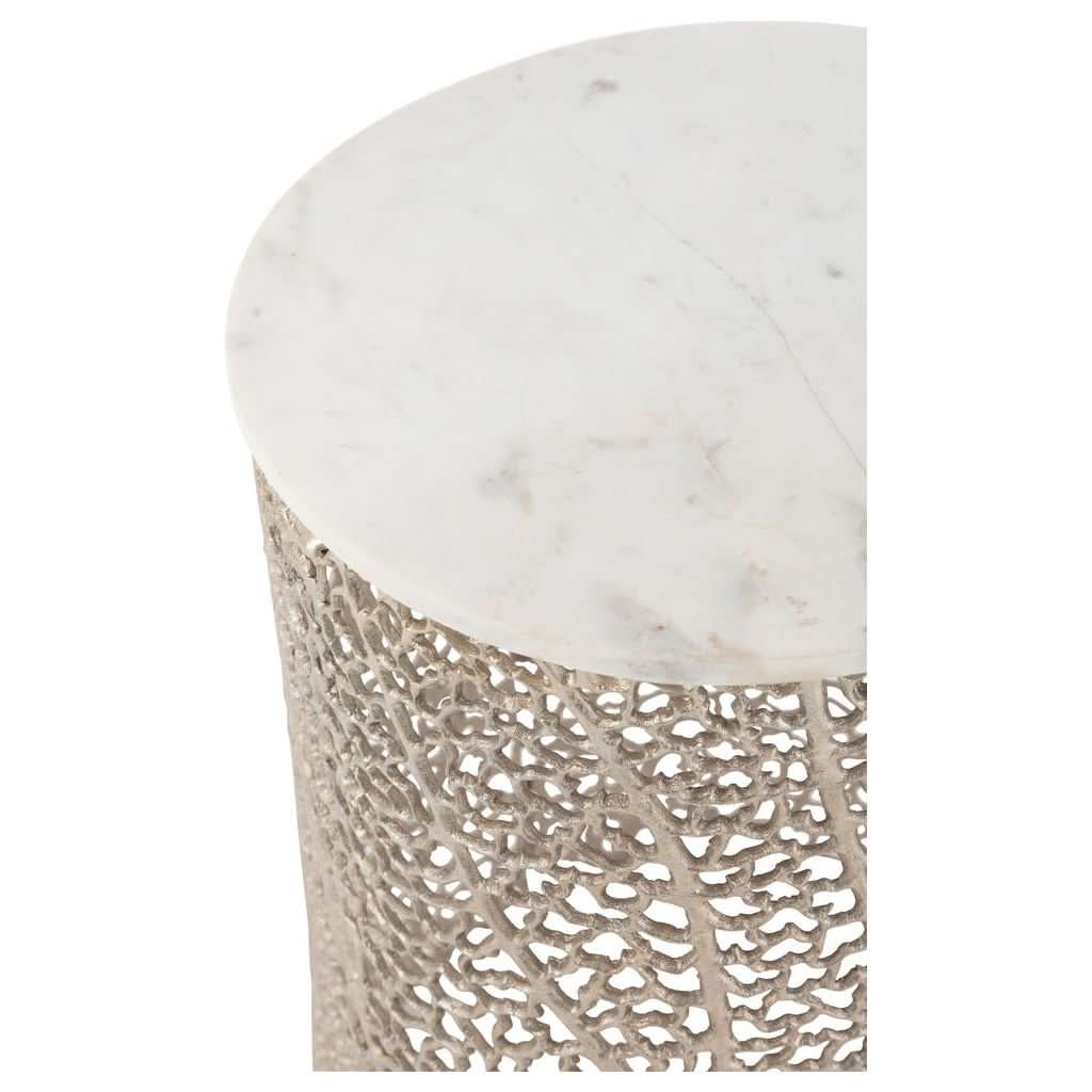 Tables Corail Marbre Métal - Designix