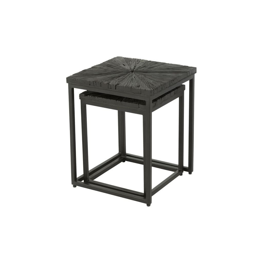 Tables D'Appoint Bois Fer Noir - Designix