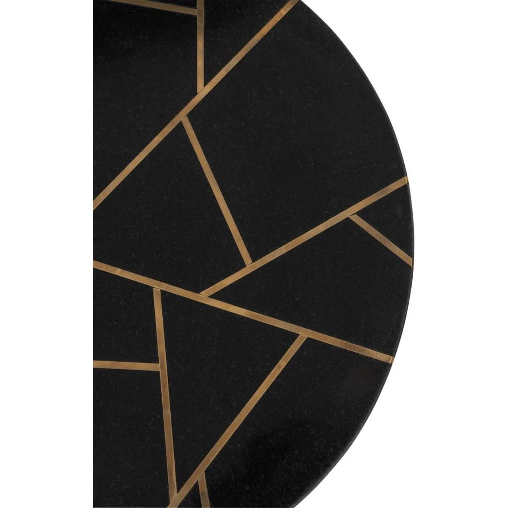 Beistelltische Marmor goldfarbenes Eisen
