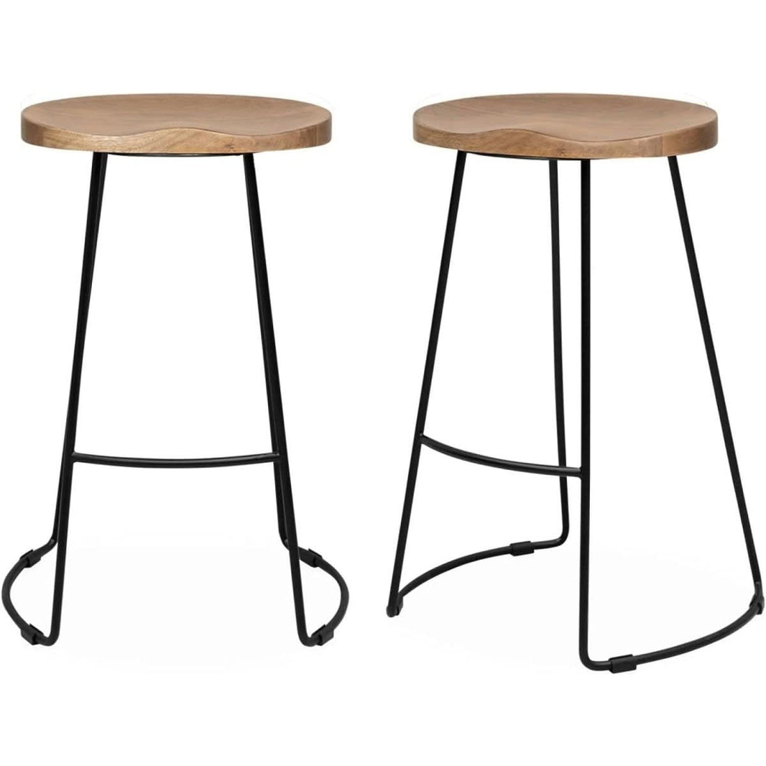 Barhocker Holz Stahl | Zenith