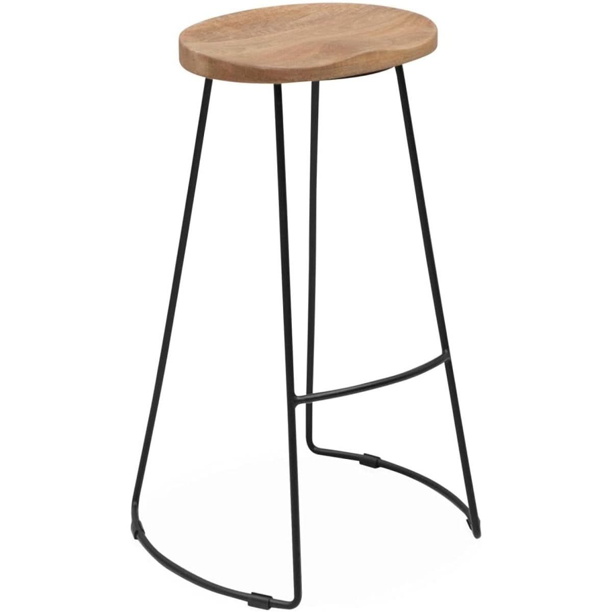 Tabourets Bar Manguier Acier | Utter - Designix Tabouret