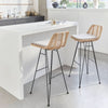 Barhocker Rattan Metall | Schön