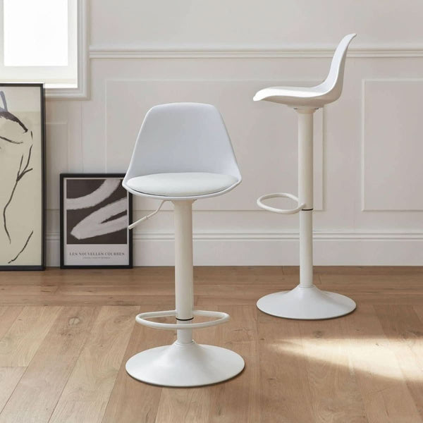 Verstellbare Barhocker aus Kunstleder | Oasis