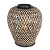 Lampe Table Maze Noir Marron