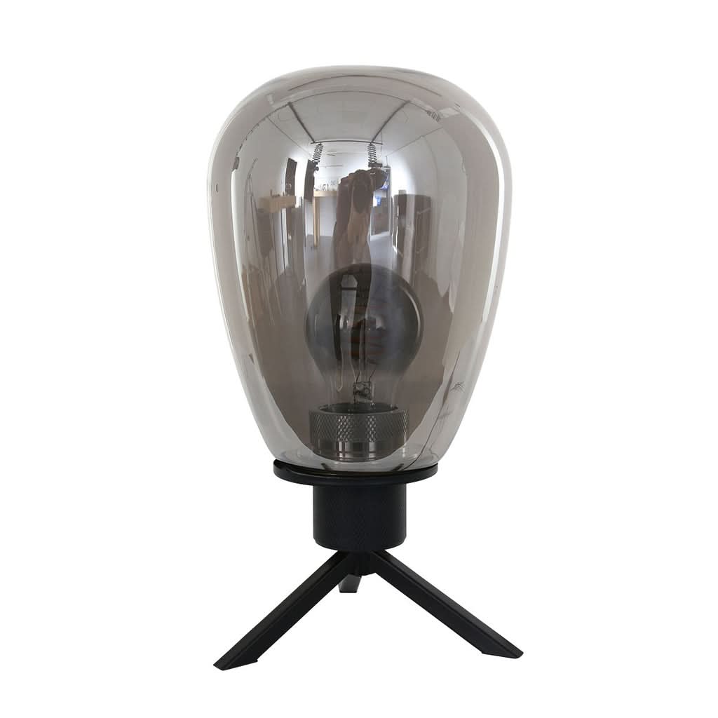 Tischlampe Schwarz Spiegel