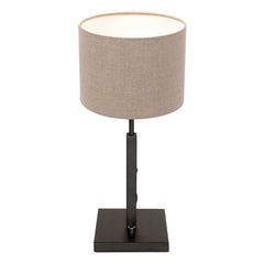 Lampe Table Noir Gris Lin