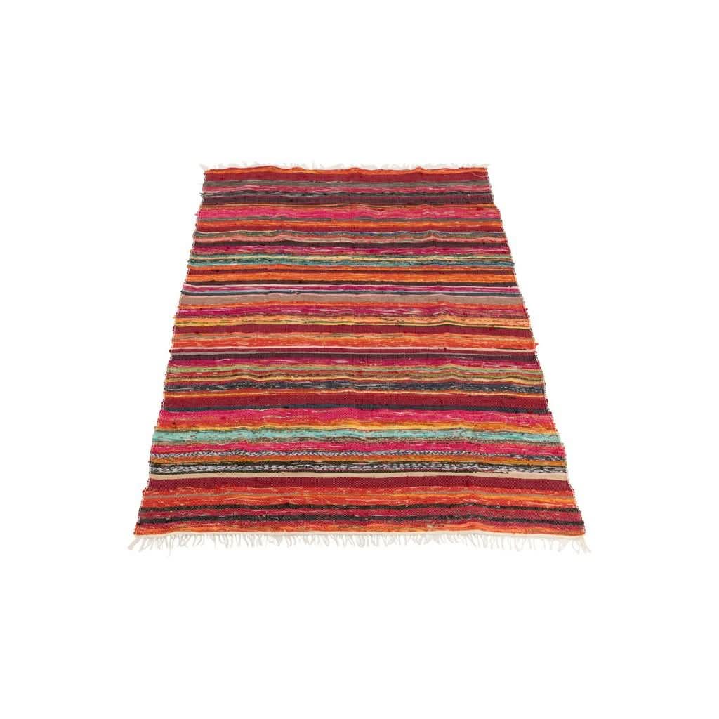 Chindi-Teppich aus Baumwoll-Polyester-Mix