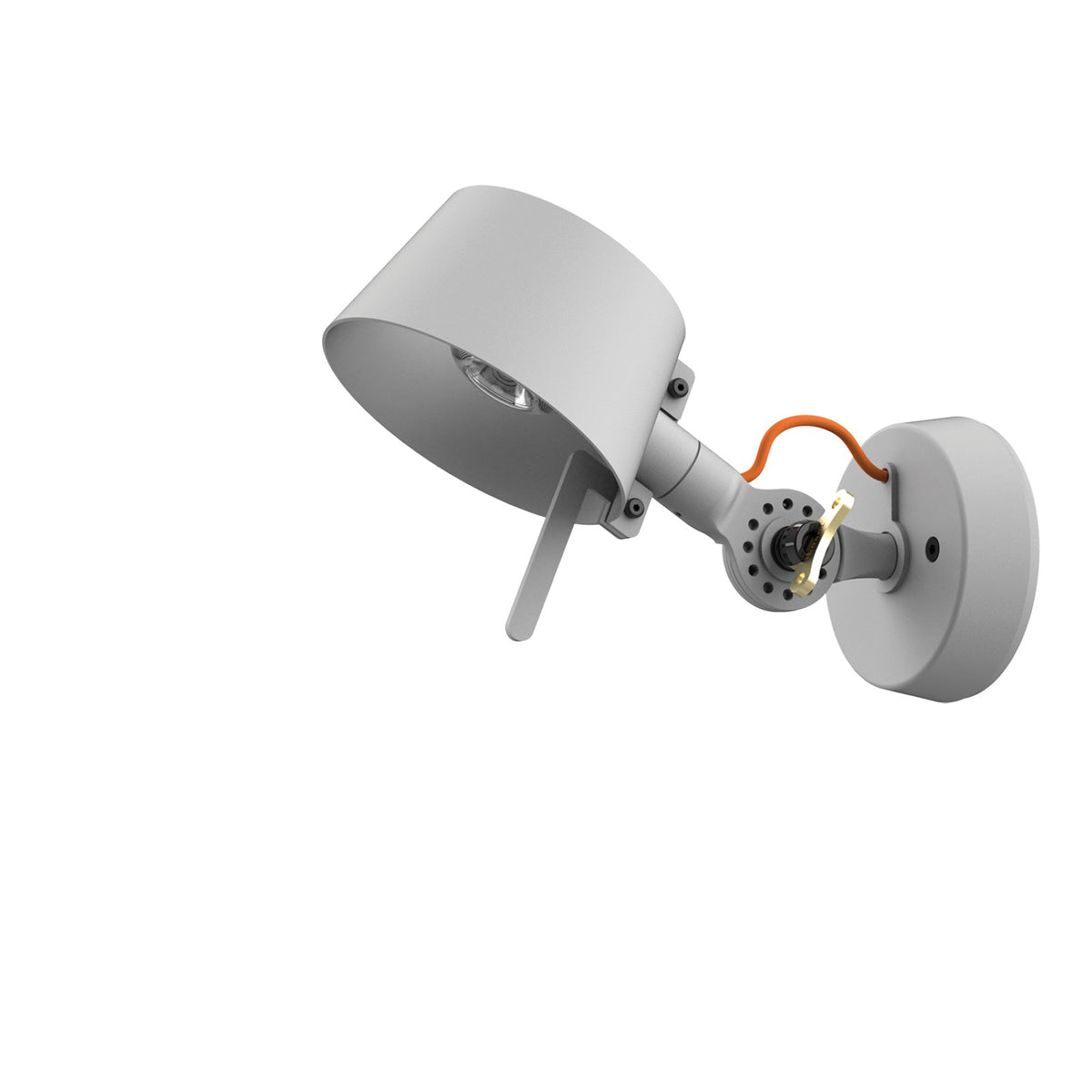 Applique murale LED Bolt10 Blanc brume Orange
