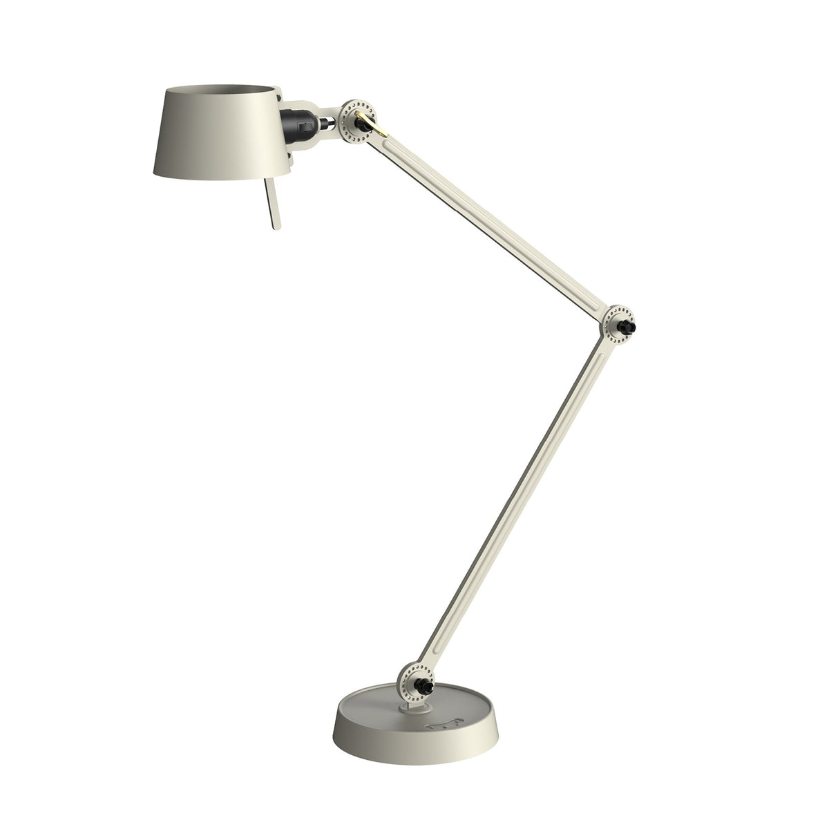 Lampe de bureau Bolt 2 bras sur pied Gris cendré