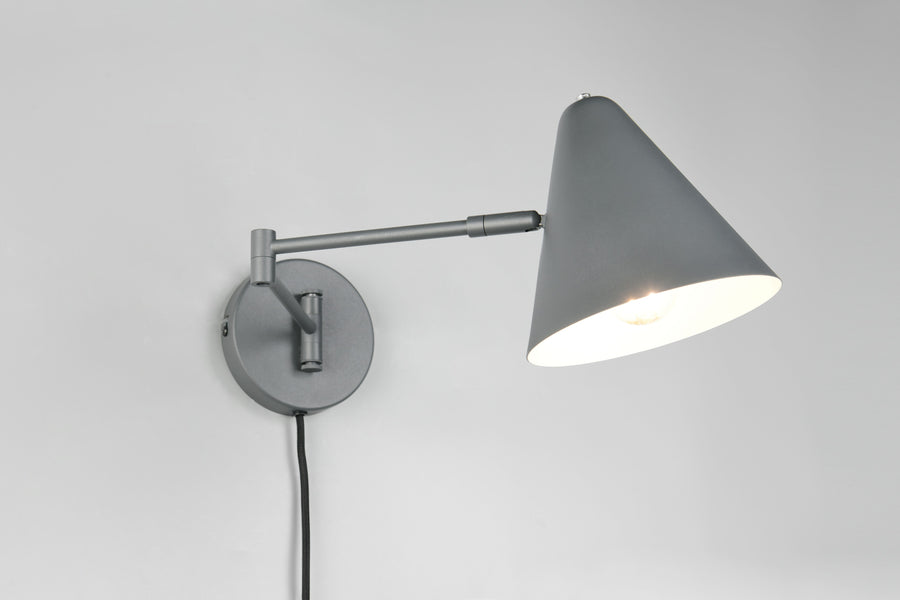Applique murale Cosima anthracite
