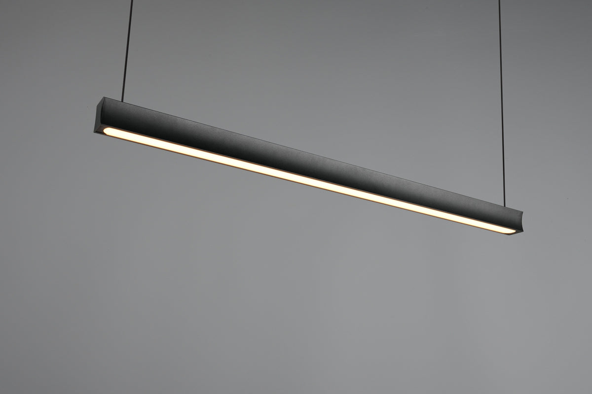 Suspension Wallace noire mat