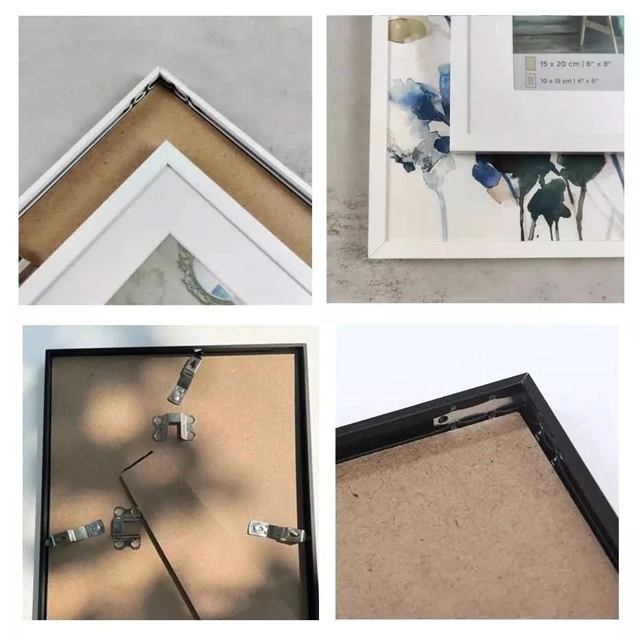 Trio Bilderrahmen Plexiglas und Metall | Eleganz