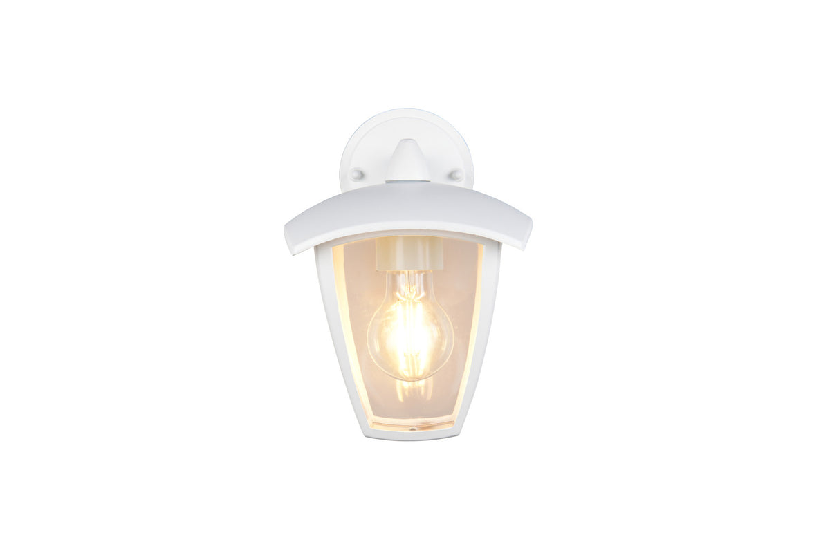 Applique extérieure Venta blanche mat, H 24 cm (263260131)