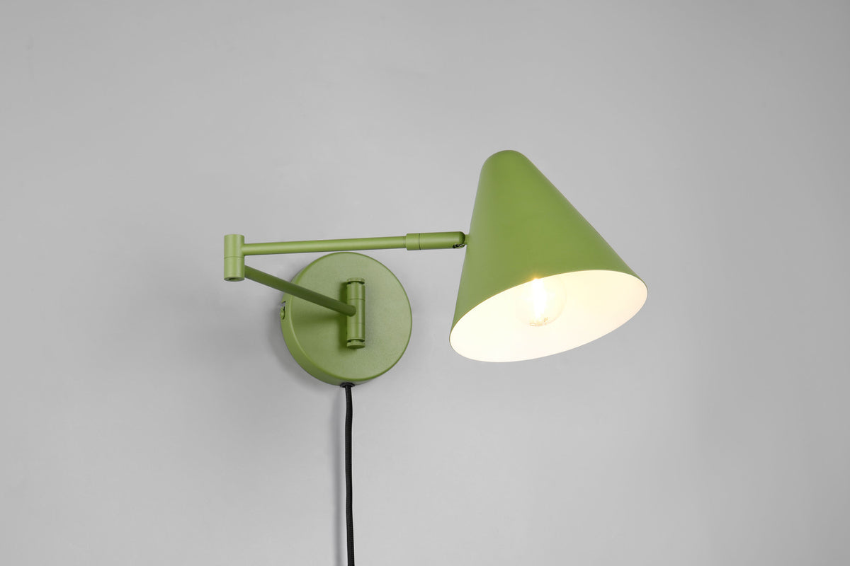 Applique murale Cosima verte