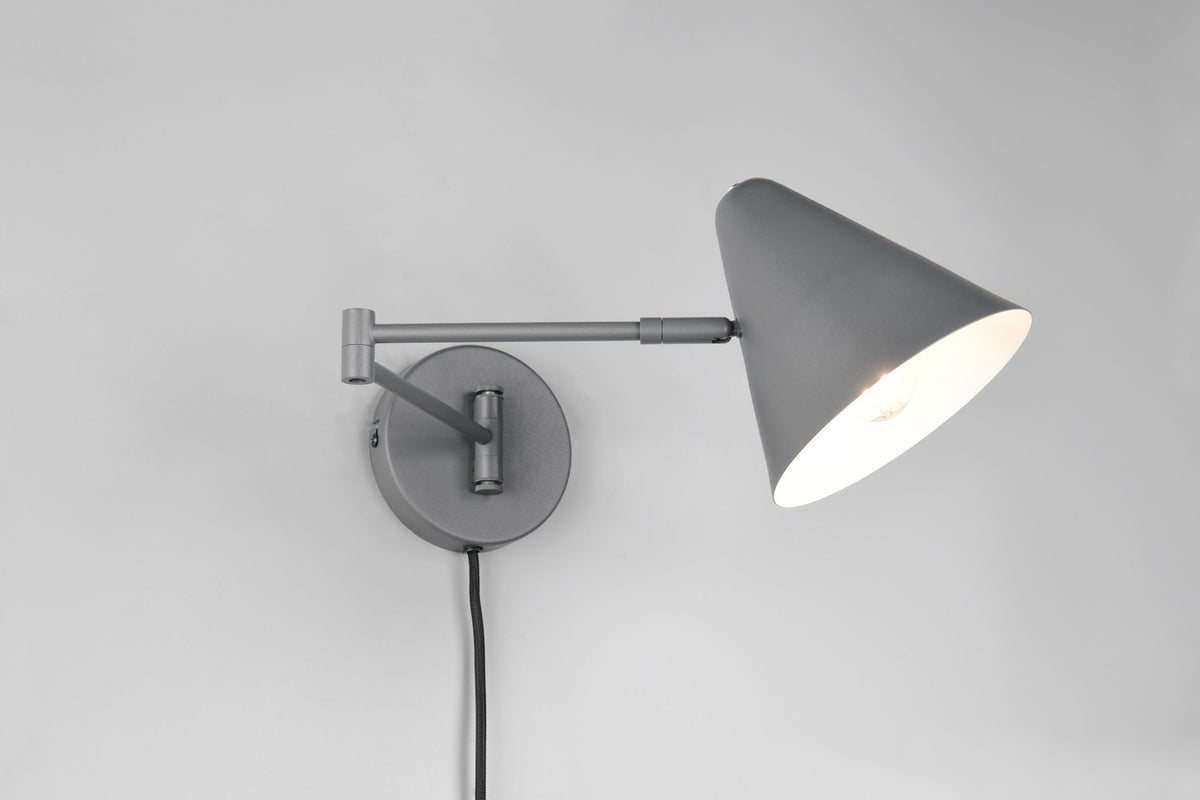 Applique murale Cosima anthracite