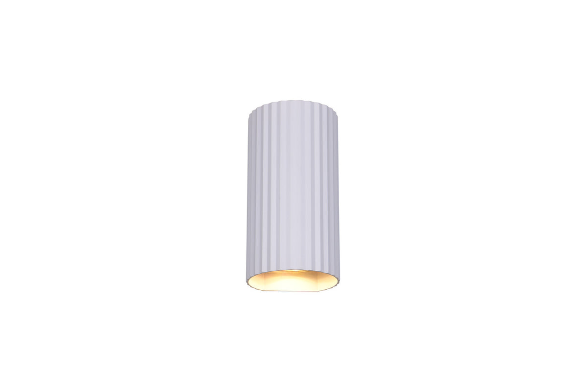 Applique murale Soka 2 lumières blanche mat
