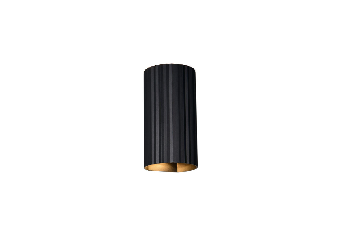Applique murale Soka 2 lumières noire mat