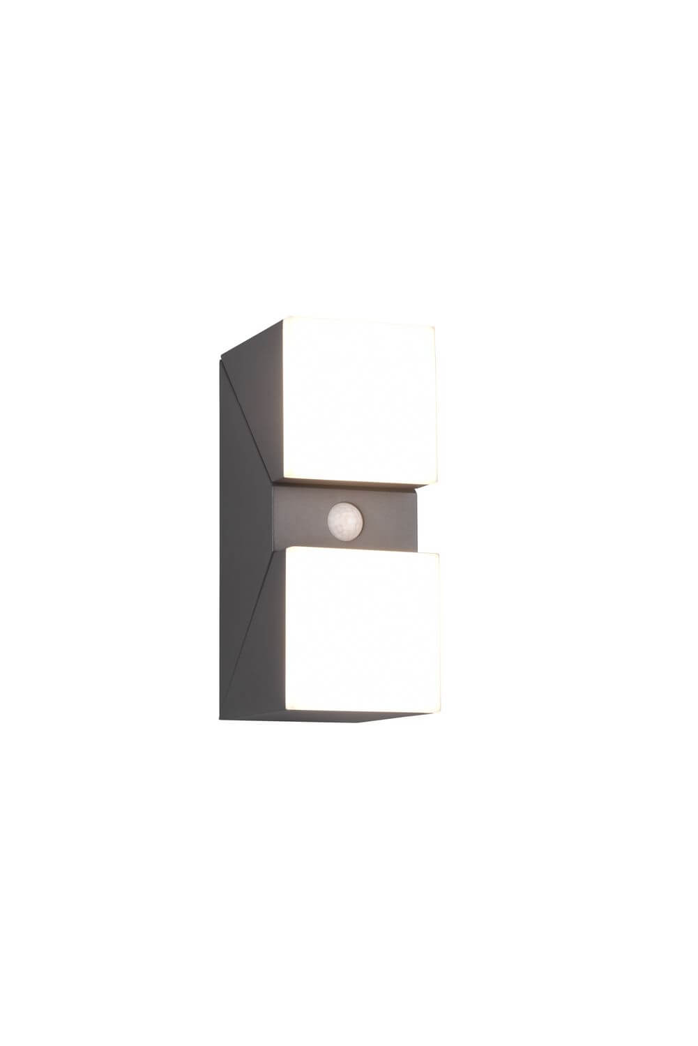 Applique extérieure Avon anthracite, H 28 cm (270669242)