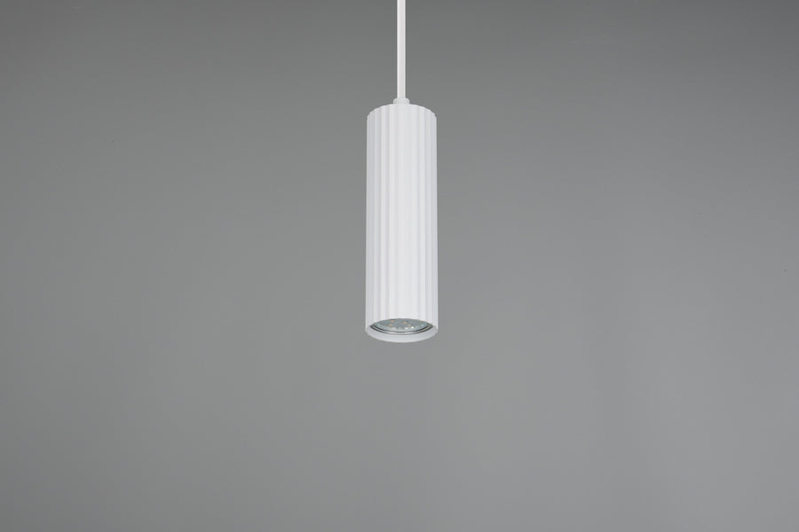 Suspension Soka blanche mat