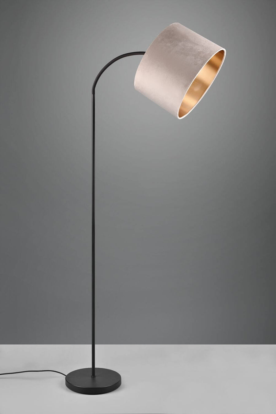 Lampadaire Julieta beige, tissu