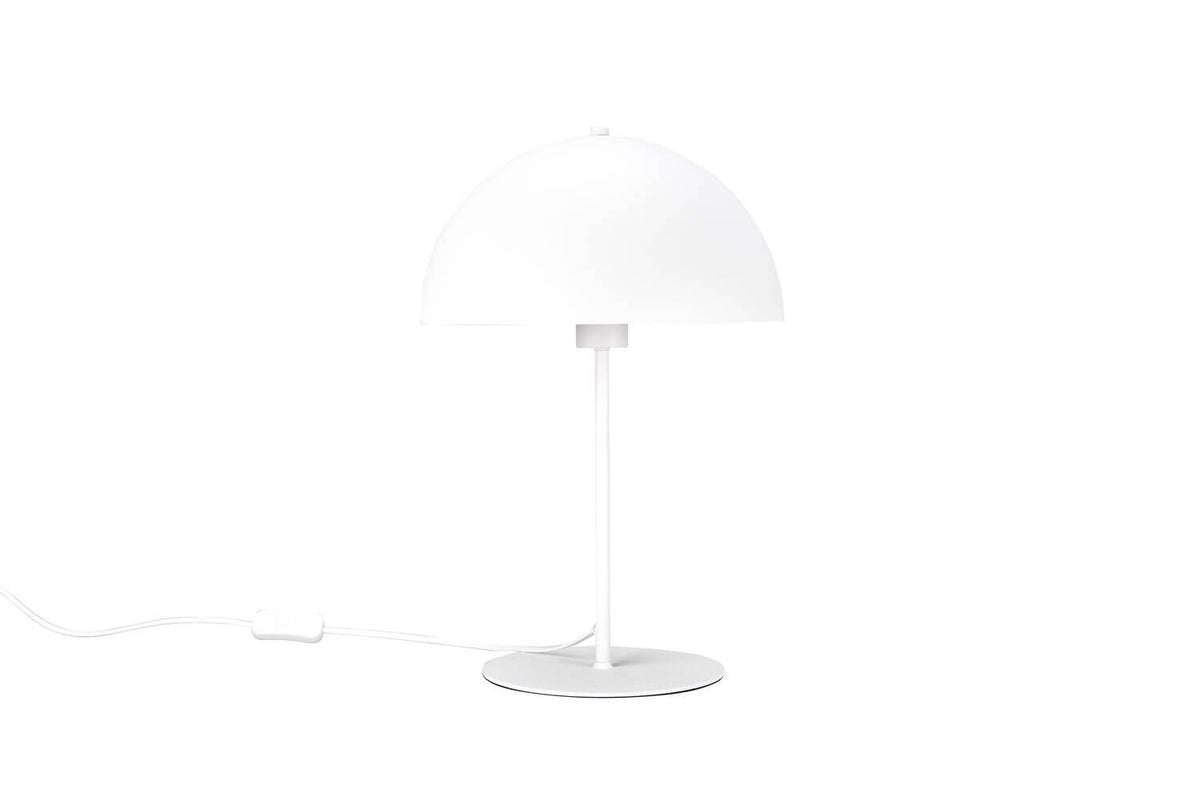 Lampe à poser Nola blanche mat, H 45 cm