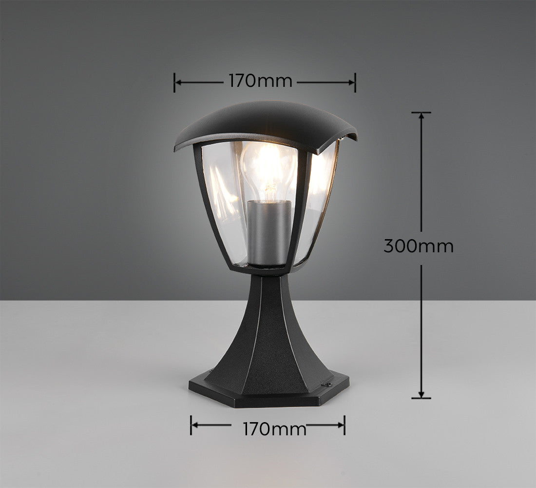 Luminaire extérieur Venta noir mat