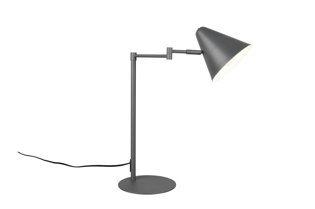 Lampe à poser Cosima anthracite