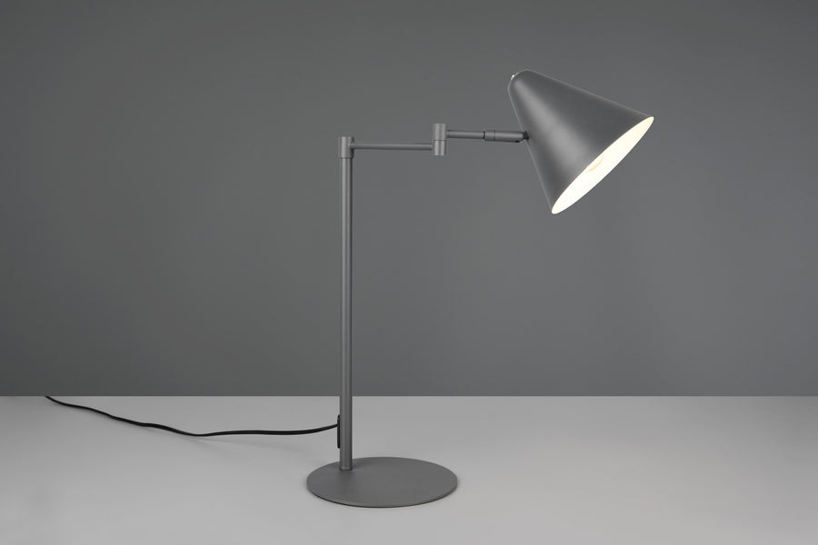 Lampe à poser Cosima anthracite